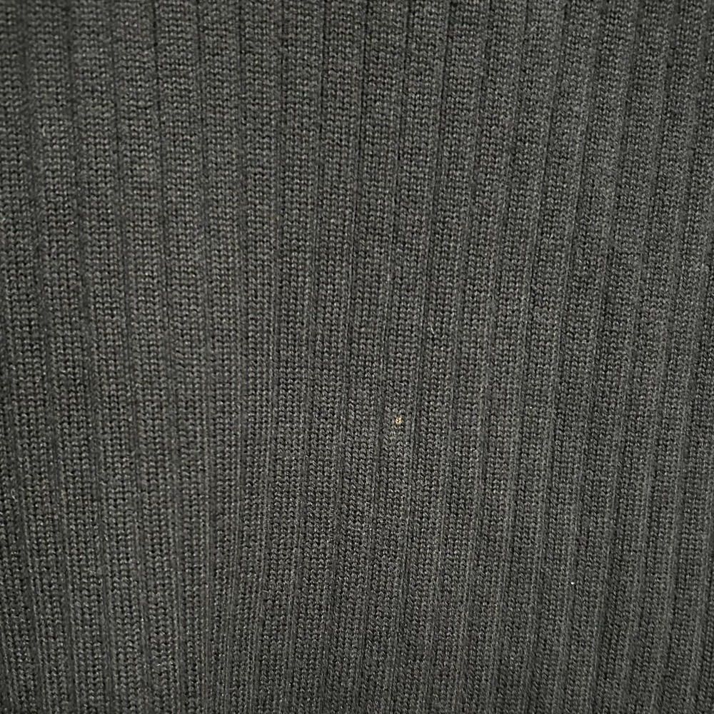 Tommy Hilfiger Women's‎ Sweater XL Black Ribbed Knit Turtleneck Top Pullover Tee - Picture 6 of 10